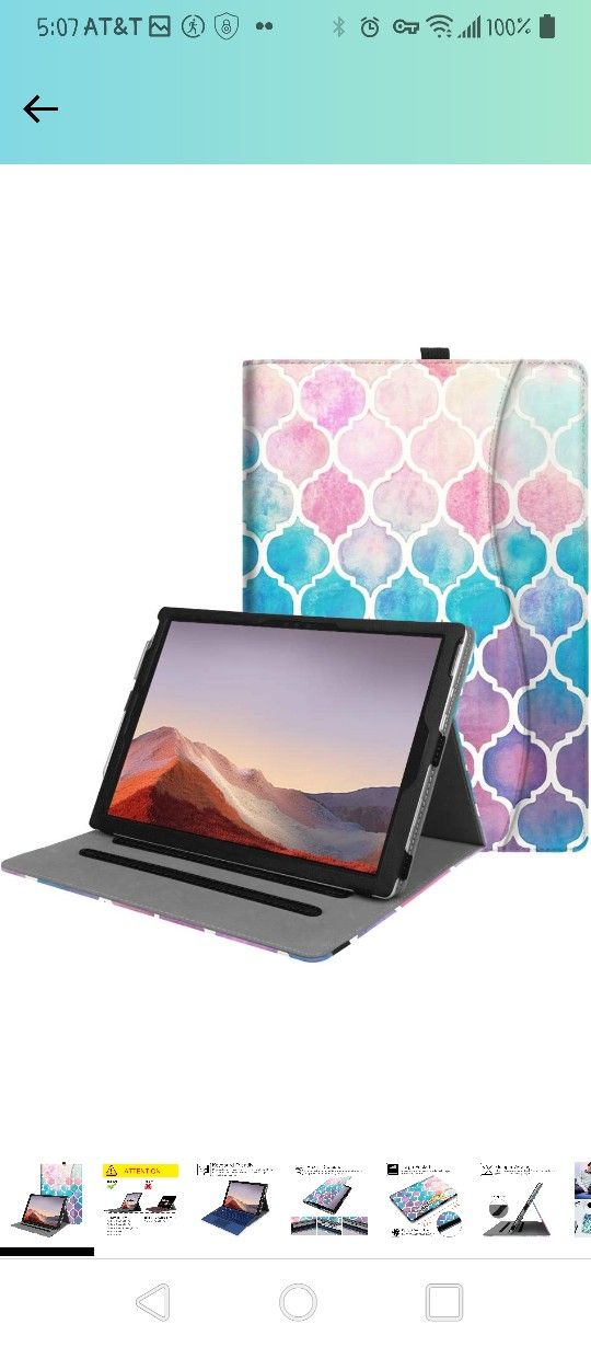 Case & Keyboard For Microsoft Surface Pro