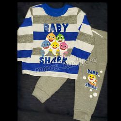 Baby Shark Long Sleeve Set
