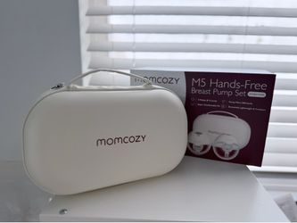 Momcozy M5 Hands-Free Breast Pump Set (Double Pumps) – Excellent Condition