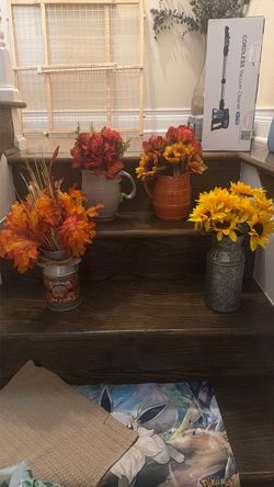 Fall flower Vases