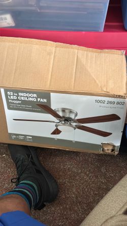 52 inch indoor LED ceiling fan