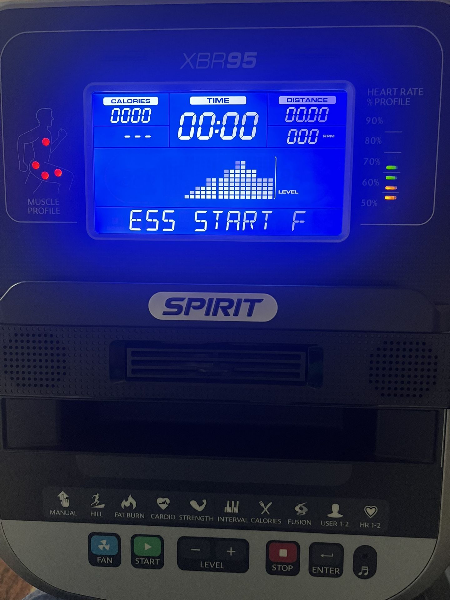 Used In Good Working Condition Spirit Recumbent Bike