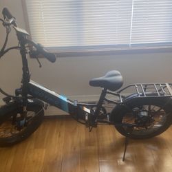 Electric Bike/basically Brand New/black /blue