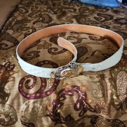 Genuine Leather  Western Style Belt For Men In Size 44
