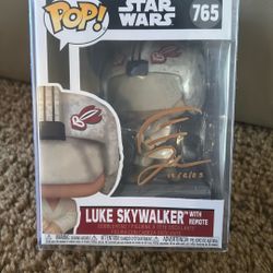 Autographed Funko POP! Star Wars: Luke Skywalker | Signed by Timothy Zahn