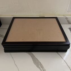 Black 11x14 Picture Frames (Set Of Five)