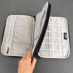 BUBM Universal Cable Organizer Electronics Accessories Travel Case