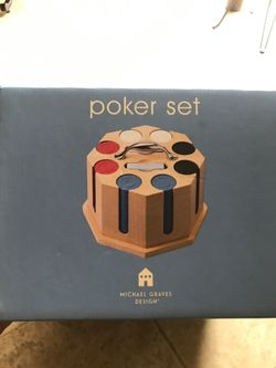 Michael graves poker set