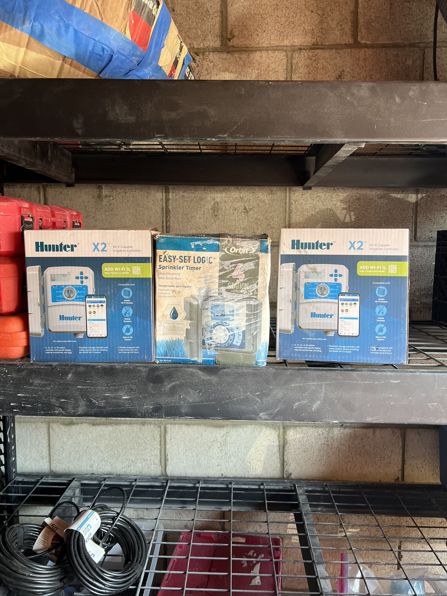 Irrigation Sprinkler System Controller Hunter Orbit