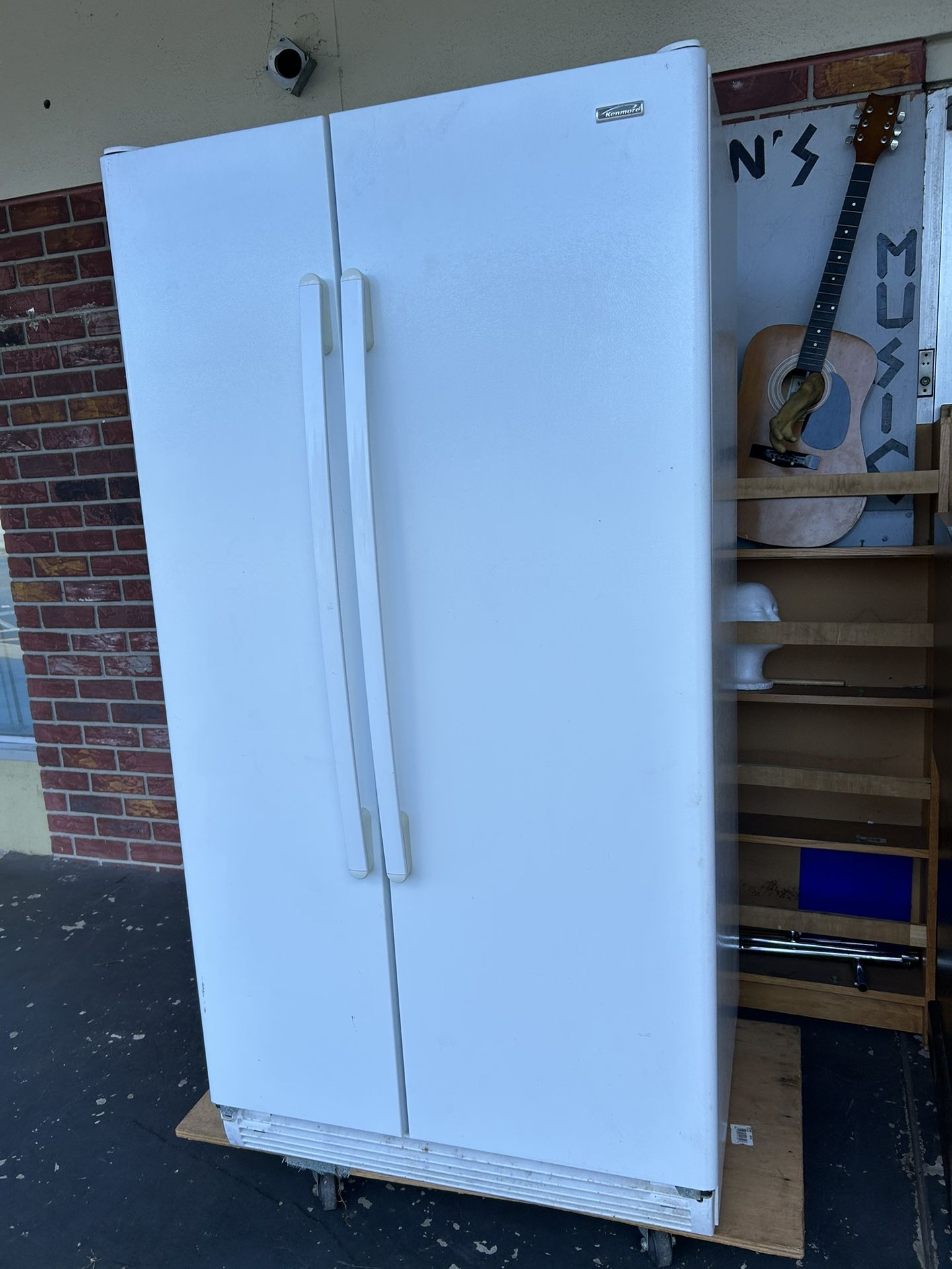 Kenmore, double door refrigerator