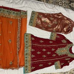 Bridal Dress With Clutch