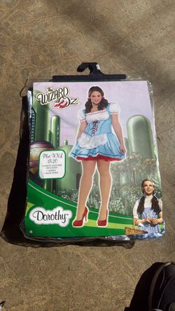 Wizard of Oz Dorothy Costume Plus XXL 18-20