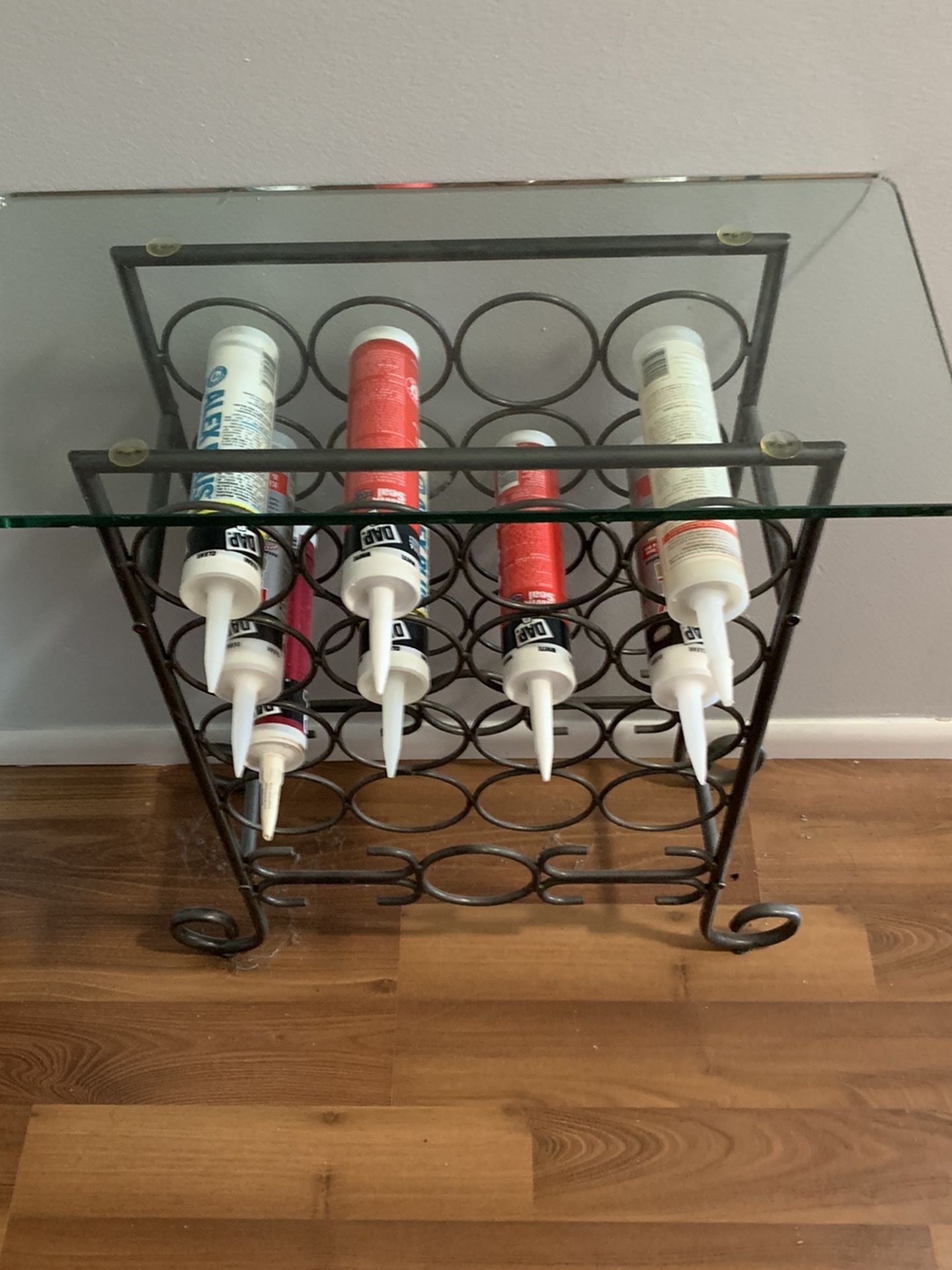 17 Bottle Wine Rack