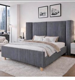 Queen bed frame new in box