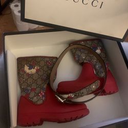 Gucci Shoes & Gucci Belt 
