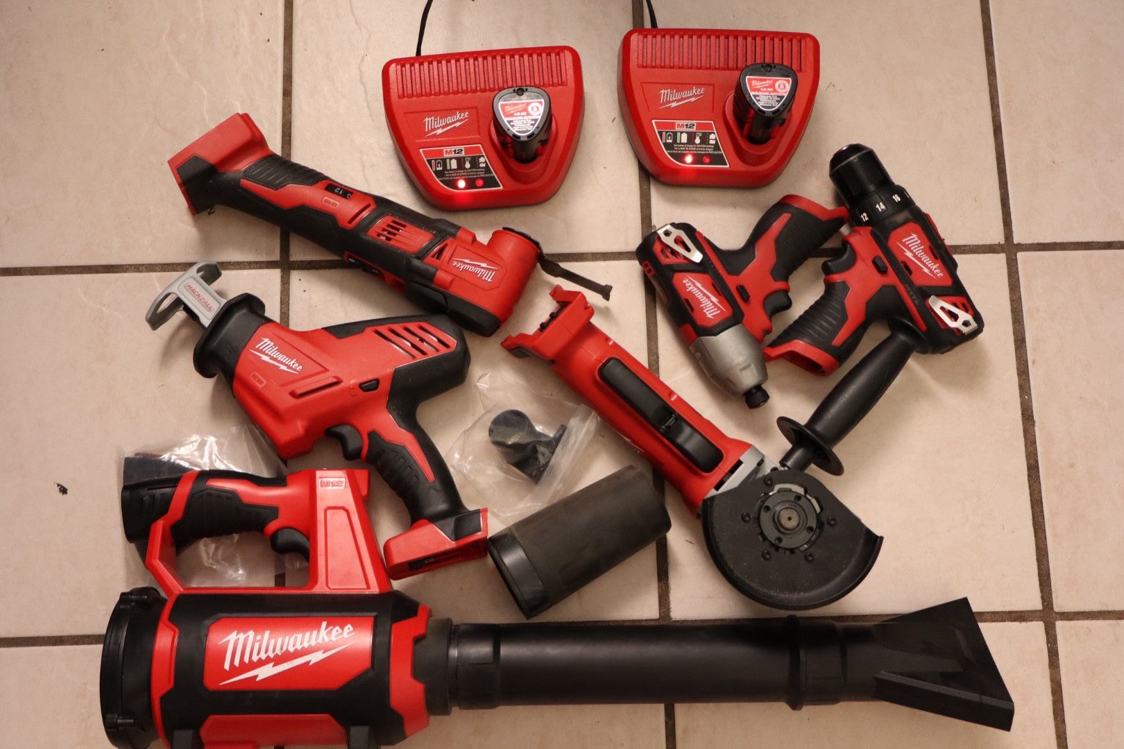 Milwaukee Tools And Batteries