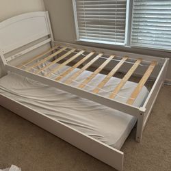 Kids Bed With Pull Out Bed Underneath 