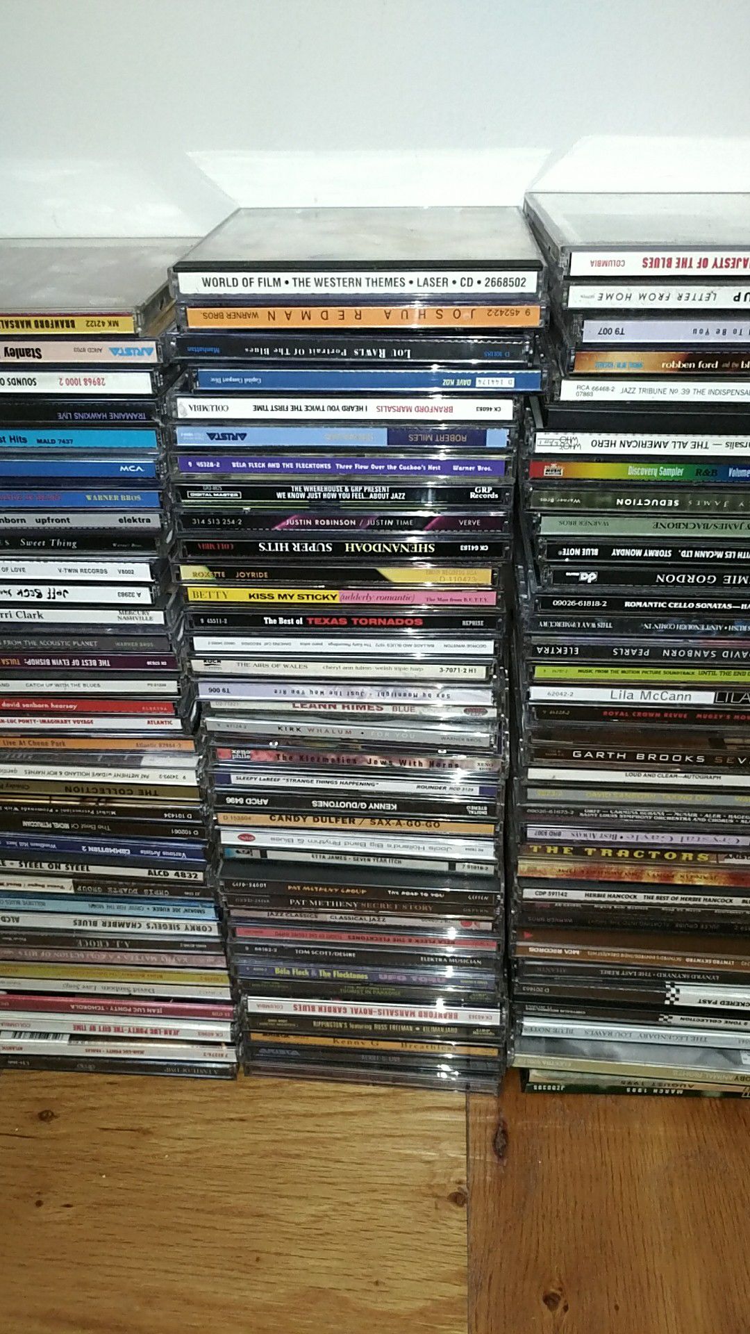 90 plus Jazz and Blues CDs. $40