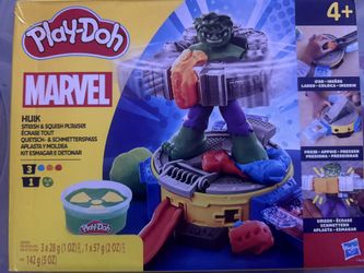 PlayDoh Marvel Hulk Smash & Squish Playset 