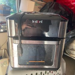 Instant pot air fryer and two crockpots