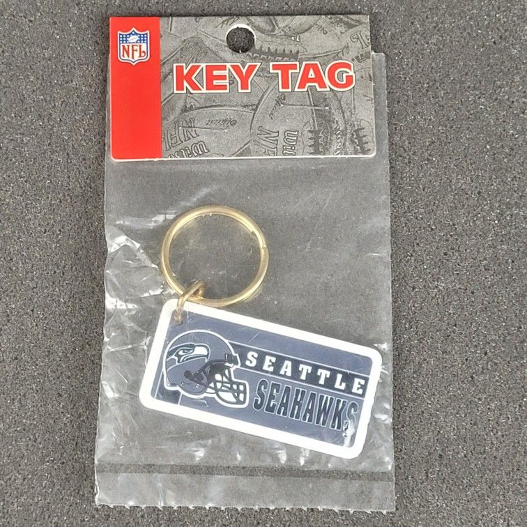 Seattle Seahawks Key Tag Keychain