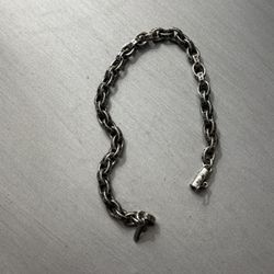 chrome hearts paper link bracelet 