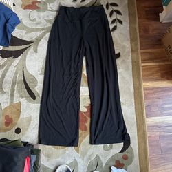 J.Jill Wearever Collection black full-leg pants