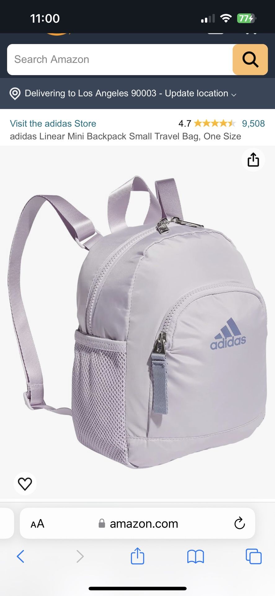 Adidas Mini Baby Backpacks