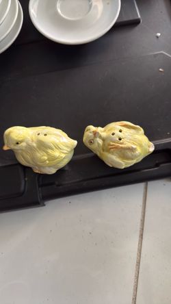 Salt and pepper shakers
