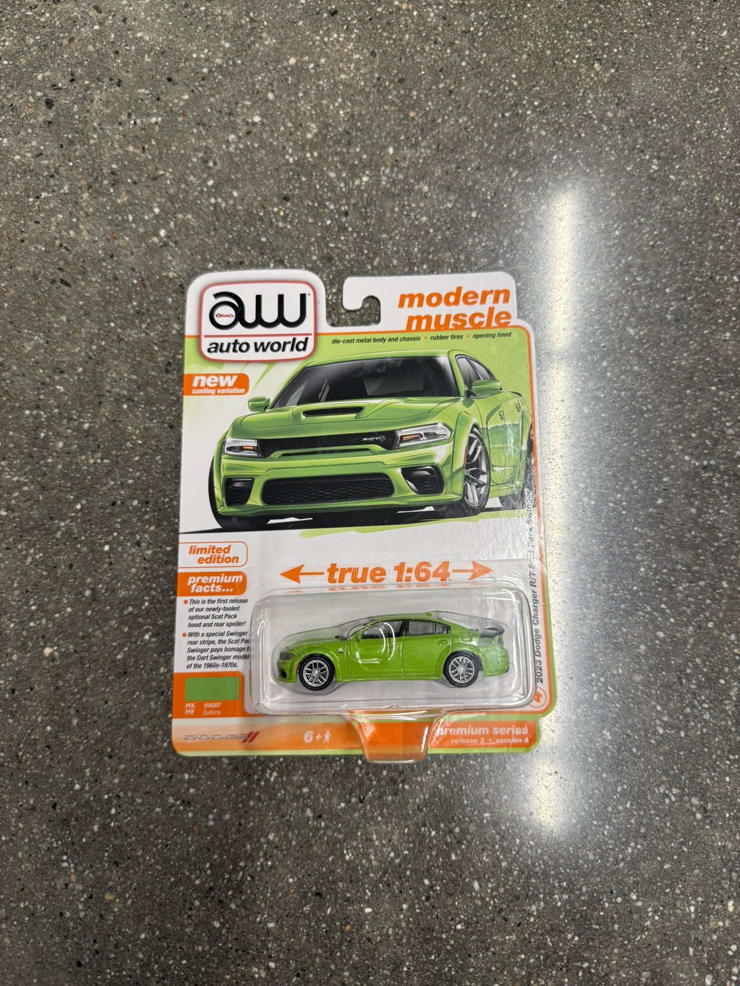 Auto World 2023 Dodge Charger R/T Scat Pack