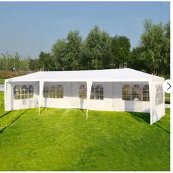 Costway 10'x30' Outdoor Party Wedding Tent Canopy Heavy duty Gazebo