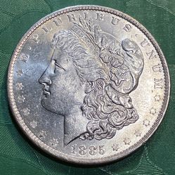 1885 O Morgan Silver Dollar 