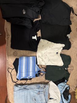 Bag of clothes American eagle the north face target