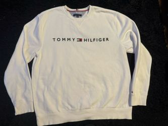 White Tommy Hilfiger Pullover
