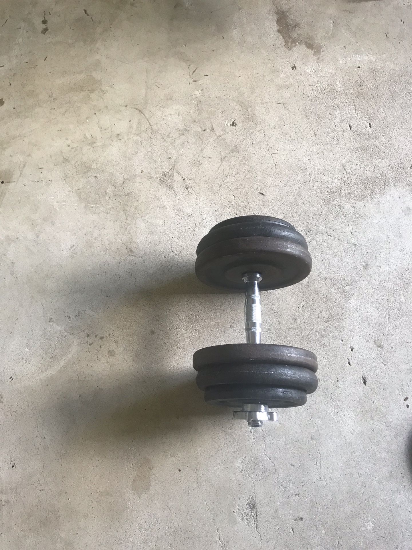 Single dumbbell 50 lbs