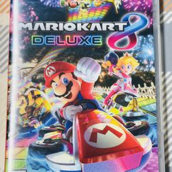 Mario Kart 8 Deluxe Nintendo Switch Good Tested Fast Shipping Case/Game!