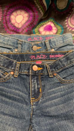 2 for $10!! Childrens Place-skinny Jeans 6X/7S