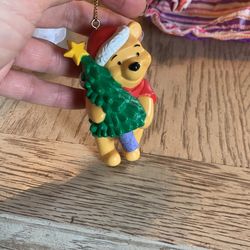 Vintage Winnie The Pooh Christmas Ornament