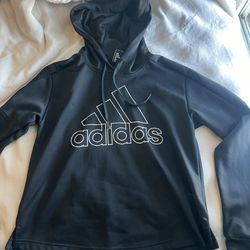 Black Adidas Hoodie, Women’s Small