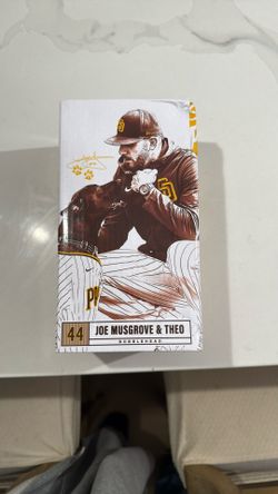 Joe musgrove & Theo Bobble head 