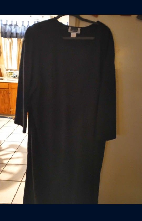 Maggie Barnes 4X Black Women Dress In Excellent Condition