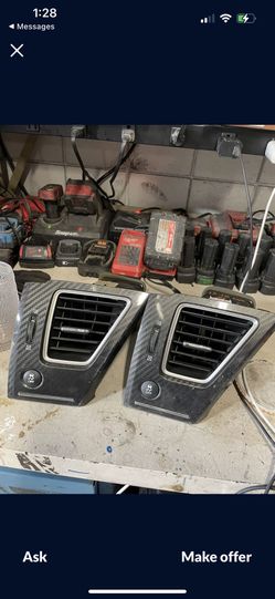 Parted Out 13-15 Civic Si Carbon Fiber Driver Dash Air Vent 