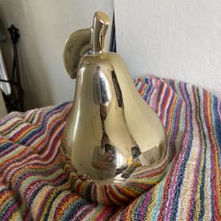 Gold Pear Decor