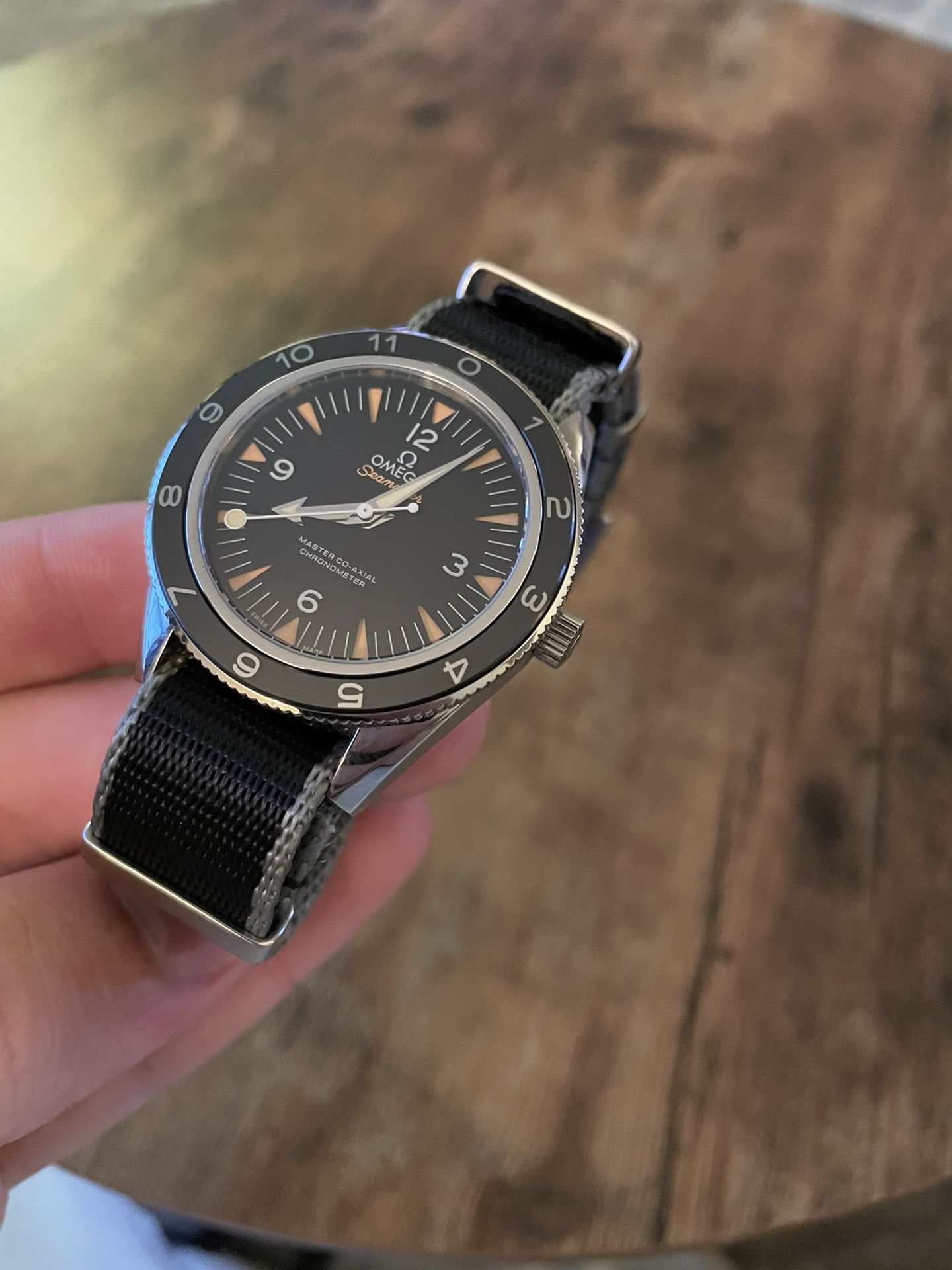 OMEGA Seamaster Men's Black Watch