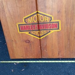 Harley-Davidson Dashboard From The Seventies Excellent For The Man Cave Who Has A Highway
