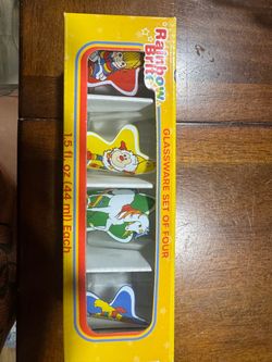 Rainbow Brite Shot Glasses