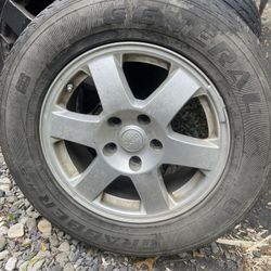 245/65 R17 Wheel With Tire Jeep Cherokee 05-10