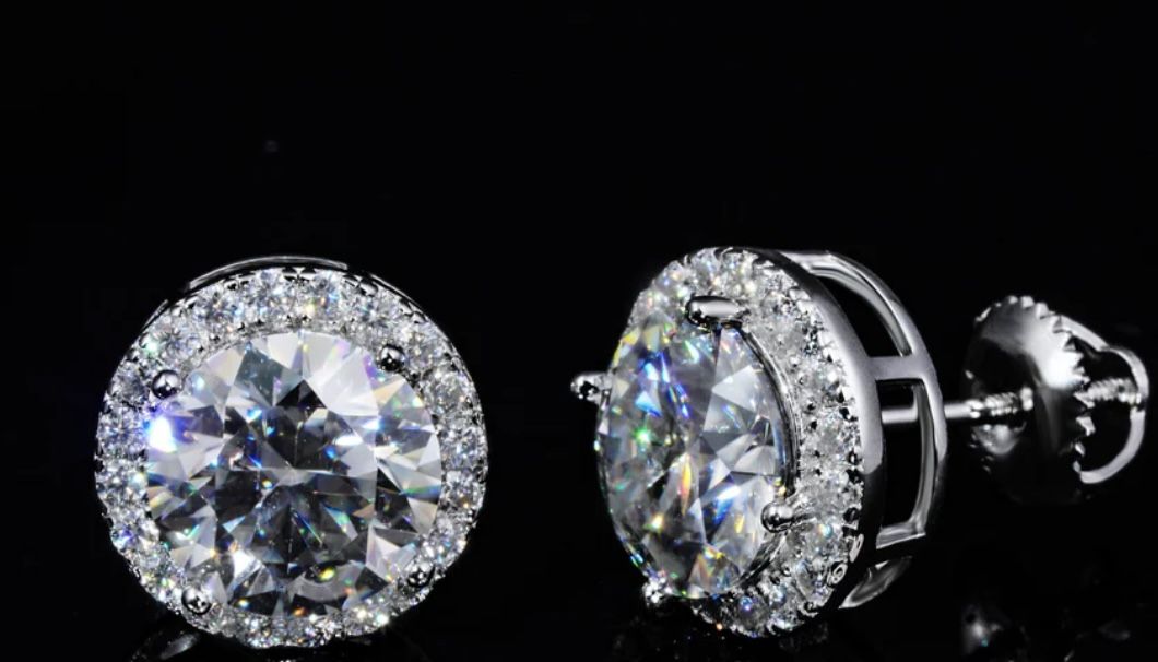 2 Karat diamond earrings(BIO)