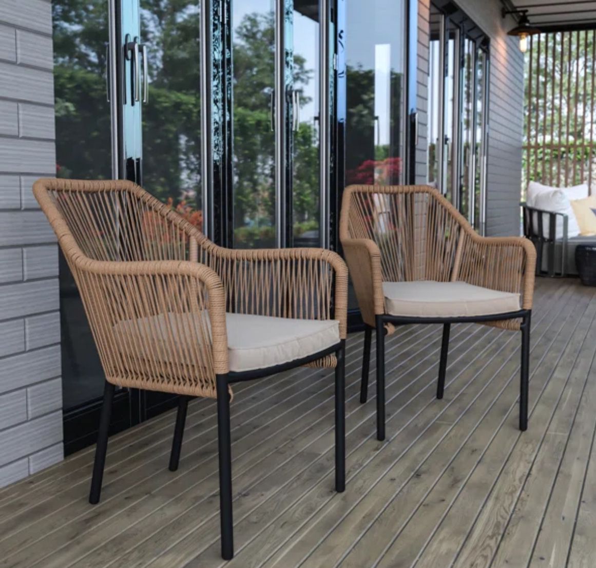 Avarti Woven Outdoor Chairs