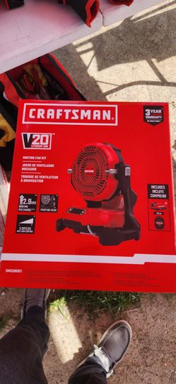 Fan craftsman 20v